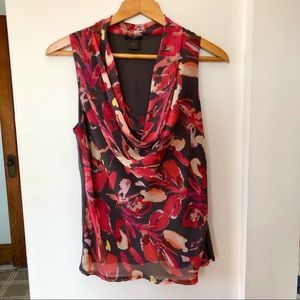 Ann Taylor | Vibrant Sleeveless Top EUC